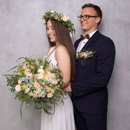 Svatba v lučním stylu